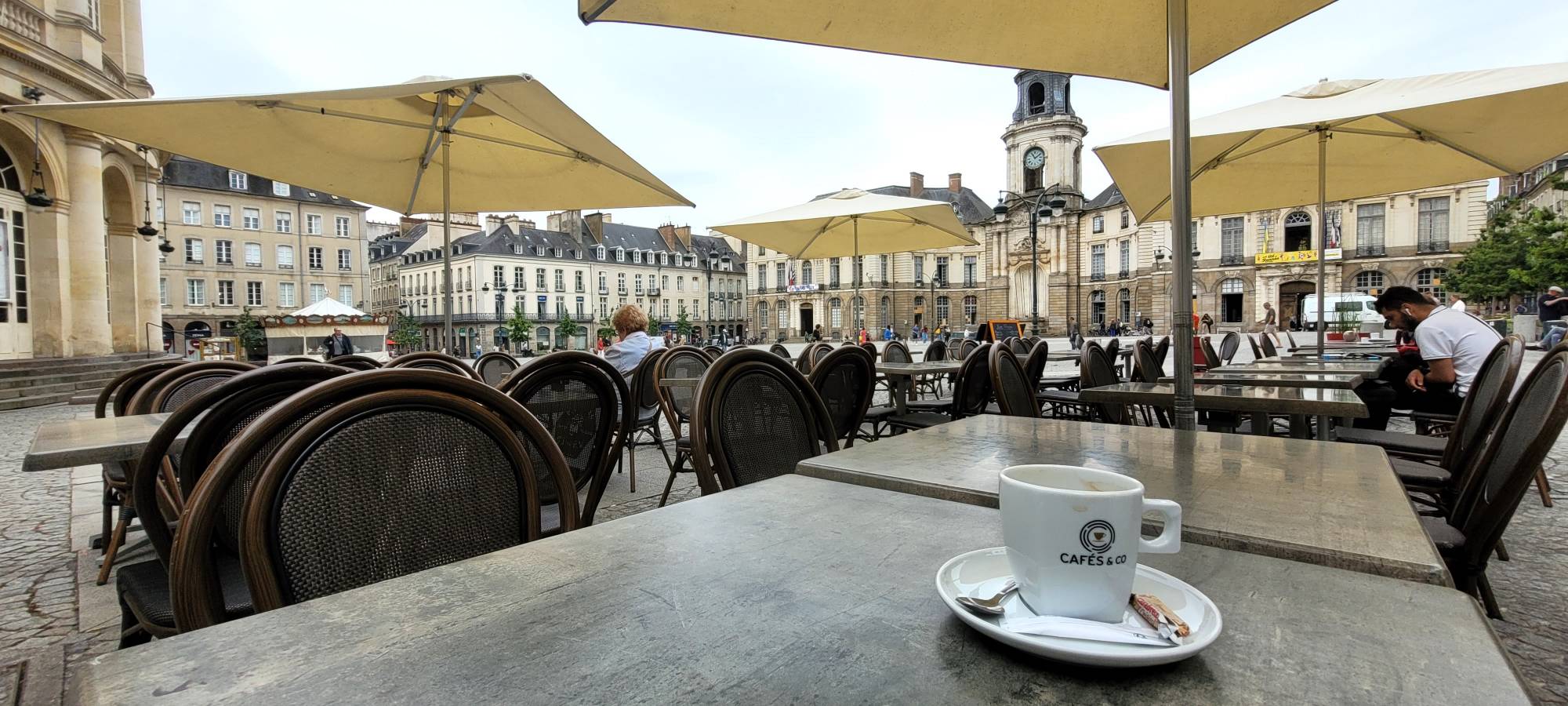 Votre terrasse dans le centre de Rennes